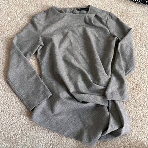 EUC Women’s Zara Long Sleeved Grey Top!